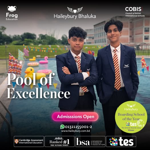 Haileybury Bhaluka students and campus welcoming new admissions for Grades 6–9